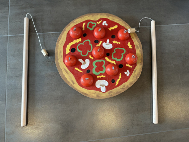 Hengelspel pizza